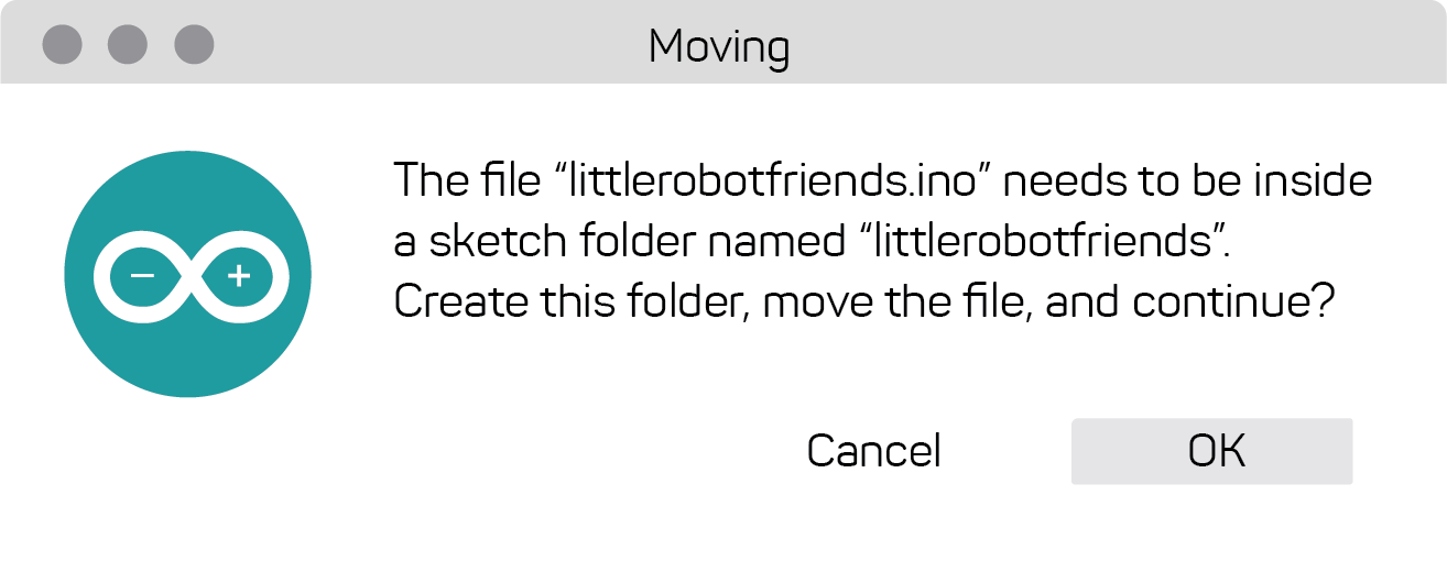 Arduino Folder Notification